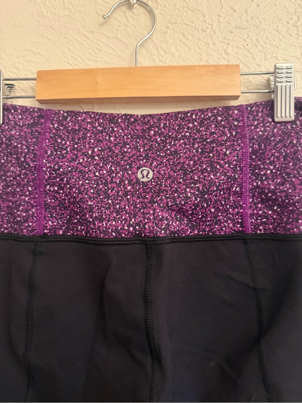 lululemon athletica Purple Speckled Performance Leggings - Picture 6 of 6